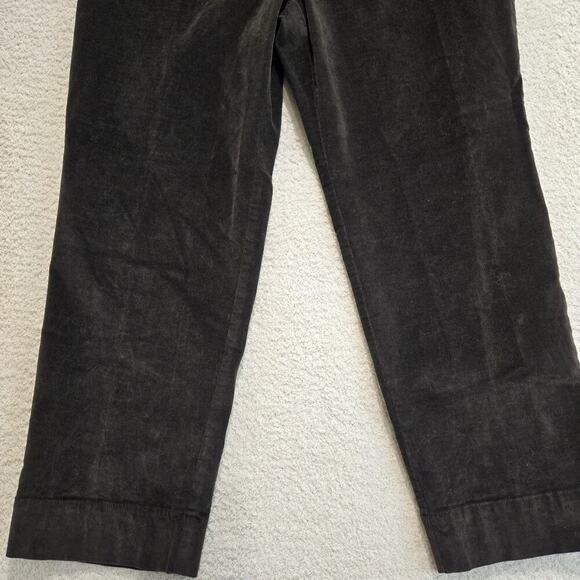 J. Jill Dark Brown Corduroy Pants Mid-rise Size 16P - Picture 3 of 11